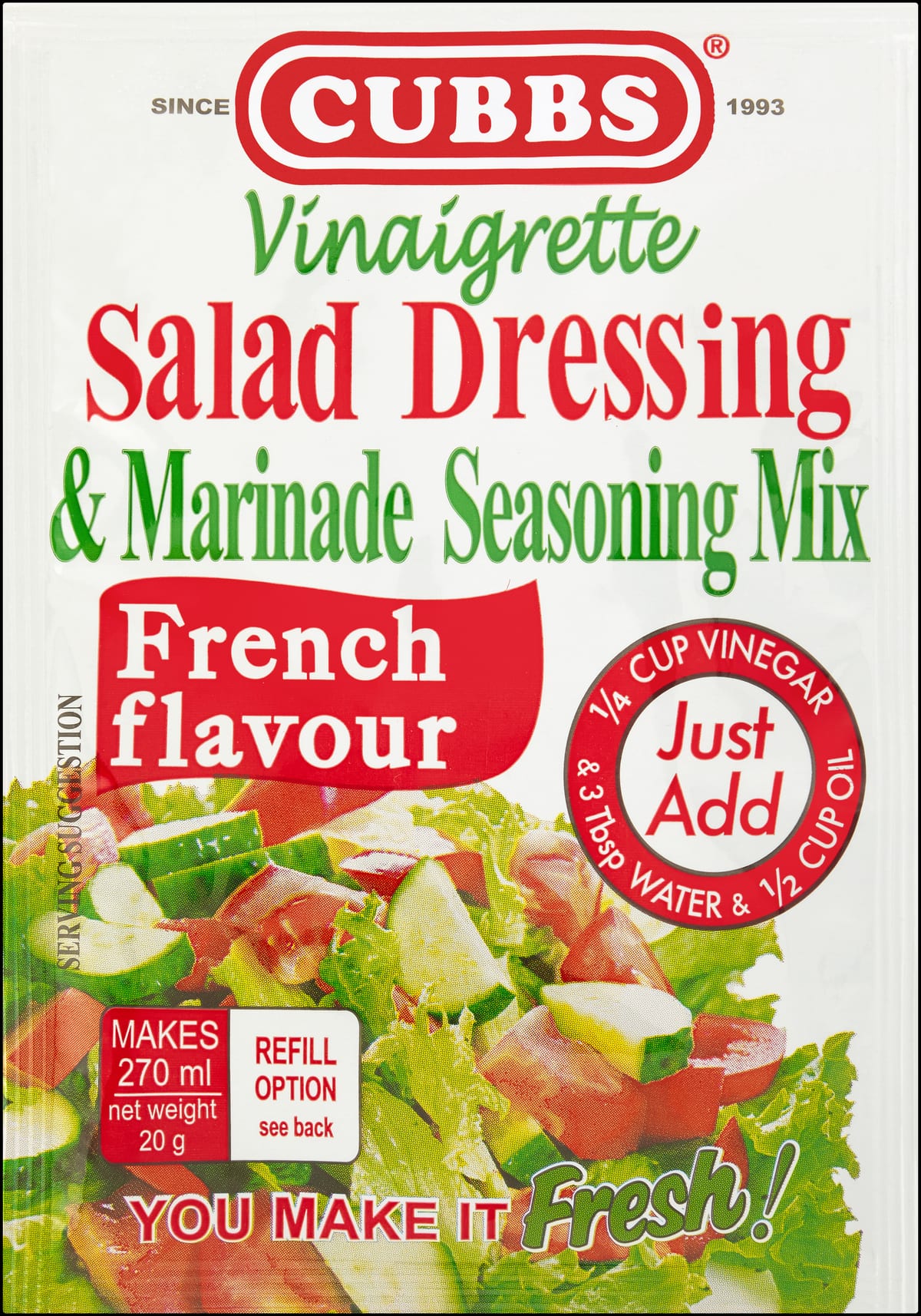 Salad Dressing — French packet