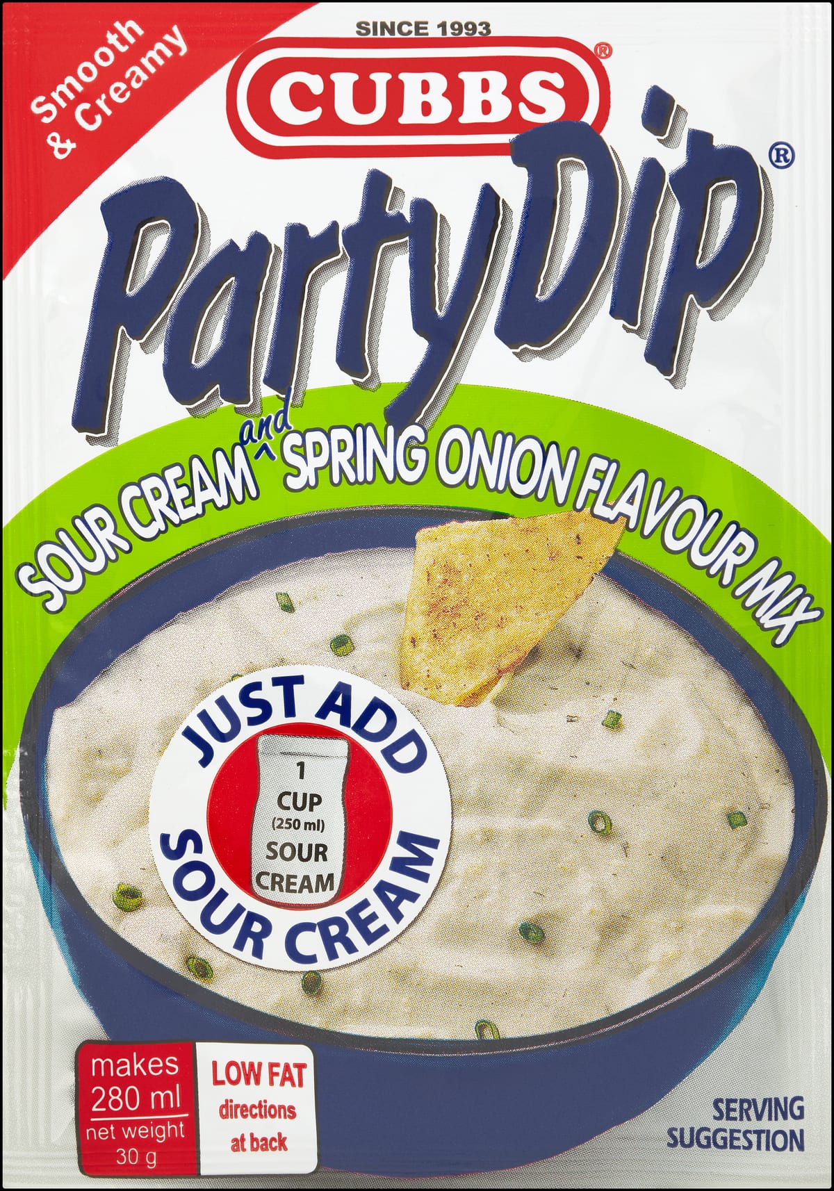 Party Dip — Sour Cream & Spring Onion packet