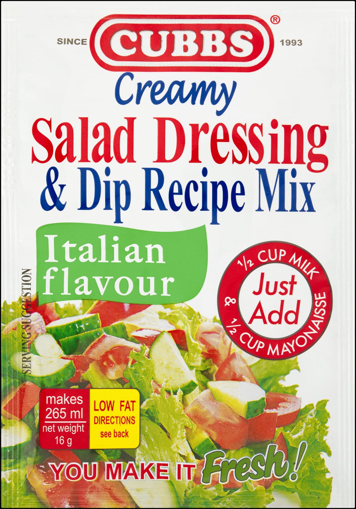 Salad Dressing — Italian packet